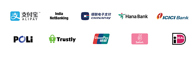 Global Pay Logos